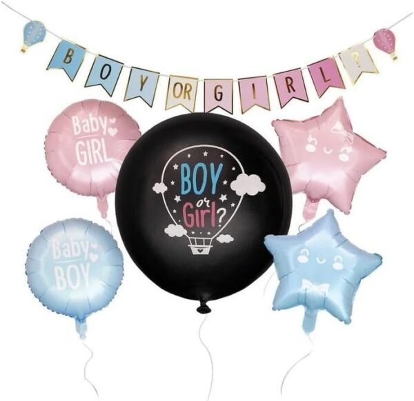 KIT FESTA DI GENDER
REVEAL - PINK OR BLUE, WE
LOVE YOU