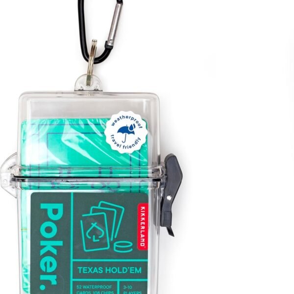 KIT GIOCO POCKER TASCABILE KIKKERLAND