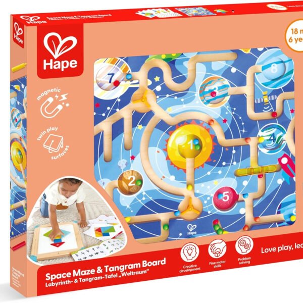 Labirinto spaziale e tavola Tangram