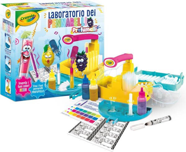 Laboratorio dei pennarelli profumelli neon