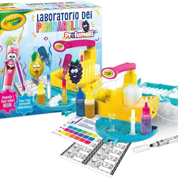 Laboratorio dei pennarelli profumelli neon