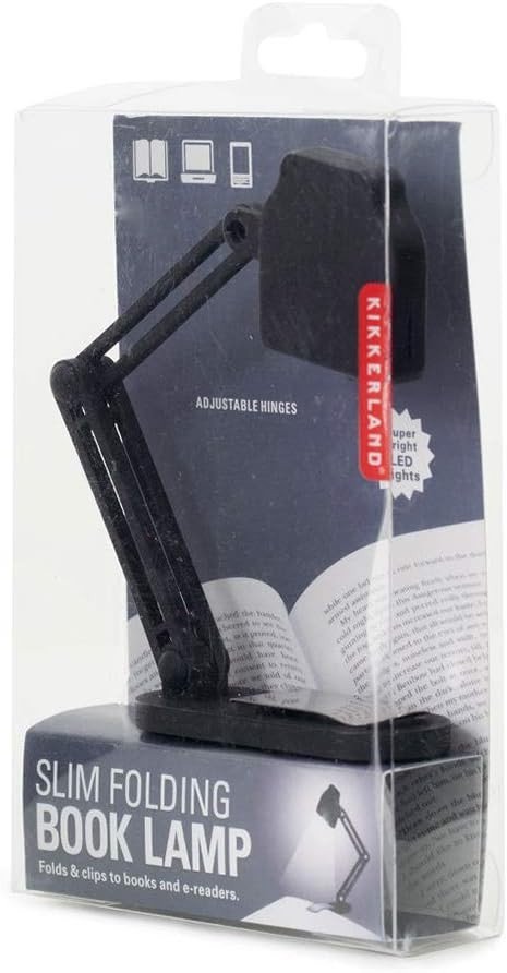 LAMPADA DA LIBRO PIEGHEVOLE  KIKKERLAND