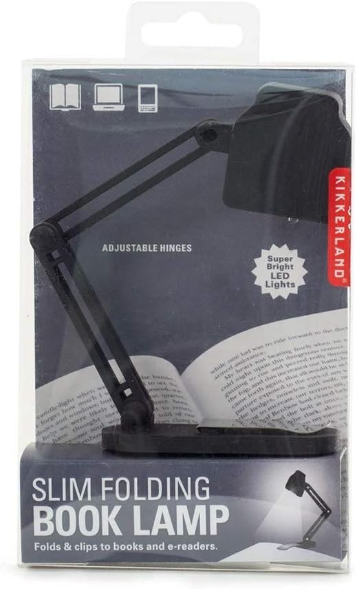 LAMPADA DA LIBRO PIEGHEVOLE  KIKKERLAND