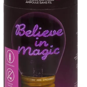 Lampada da Tavolo a Forma di L - BULB FICTION - BELIEVE IN MAGIC