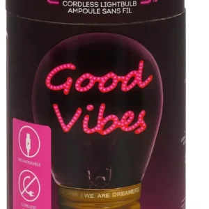 Lampada da Tavolo a Forma di L - BULB FICTION - GOOD VIBES