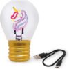 Lampada da Tavolo a Forma di L - BULB FICTION - UNICORN