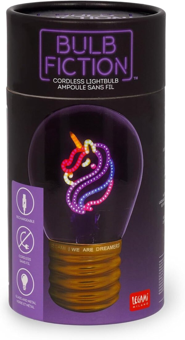Lampada da Tavolo a Forma di L - BULB FICTION - UNICORN