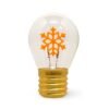 LAMPADA DA TAVOLO A LAMPADINA - BULB FICTION - SNOWFLAKES