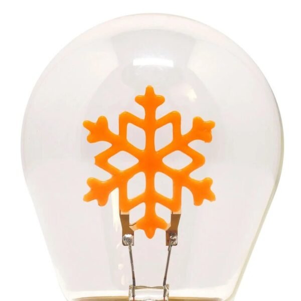 LAMPADA DA TAVOLO A LAMPADINA - BULB FICTION - SNOWFLAKES