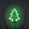 Lampada da tavolo a lampadina - bulb fiction - xmas tree