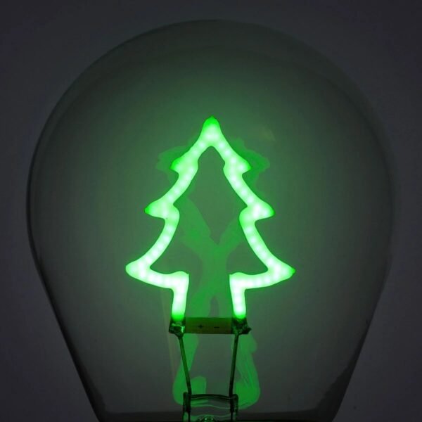 Lampada da tavolo a lampadina - bulb fiction - xmas tree