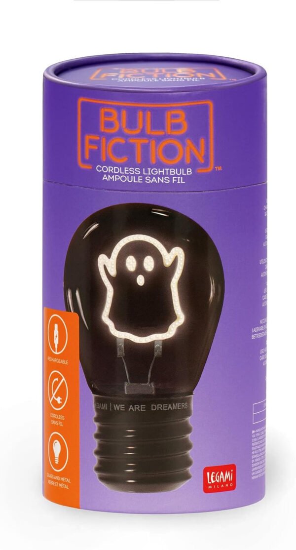LAMPADA DA TAVOLO LAMPADINA - BULB FICTION - GHOST