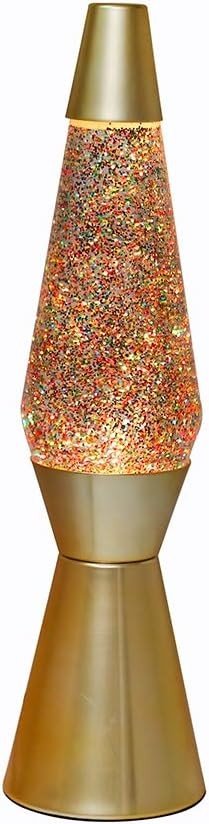 LAMPADA LAVA GOLD GLITTER