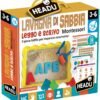 Lavagna di Sabbia Leggo e Scrivo Montessori