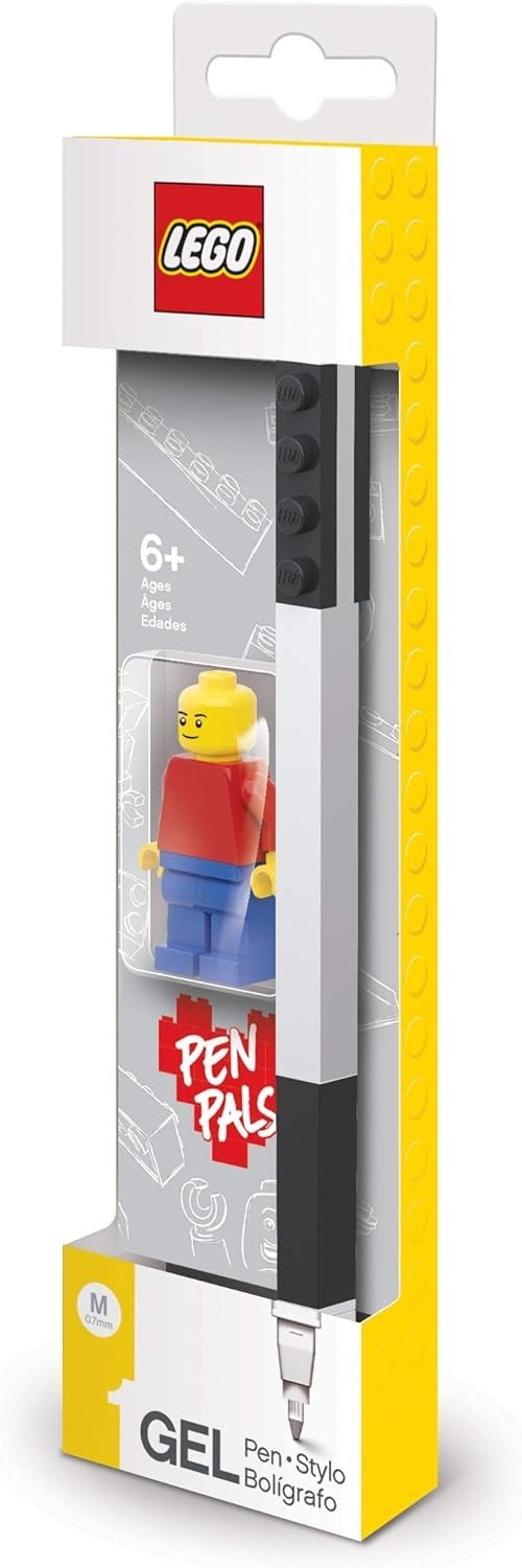 Lego 2.0 - gel pen nera + minifig.