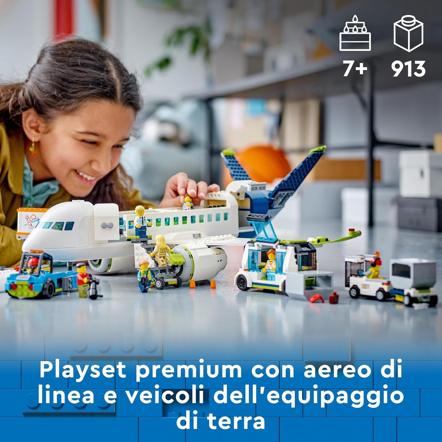 LEGO CITY AEREO PASSEGGERI 60367 - immagine 2