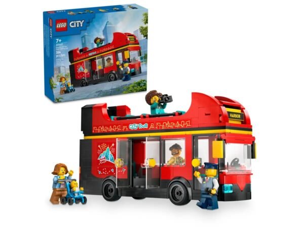 LEGO CITY AUTOBUS ROSSO A 2 PIANI 60407