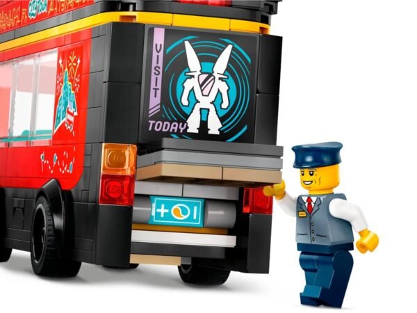LEGO CITY AUTOBUS ROSSO A 2 PIANI 60407