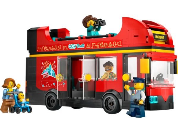 LEGO CITY AUTOBUS ROSSO A 2 PIANI 60407