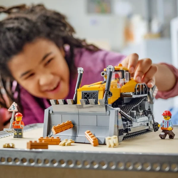 LEGO CITY BULLDOZER GIALLO 60466