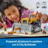 LEGO CITY BULLDOZER GIALLO 60466