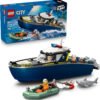 Lego city inseguimento del motoscafo della polizia 60456
