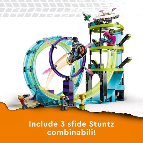 LEGO CITY STUNT RIDERS SFIDA IMPOSSIB.60361