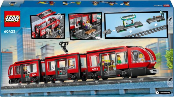 LEGO CITY TRAM E FERMATA DEL TRAM 60423