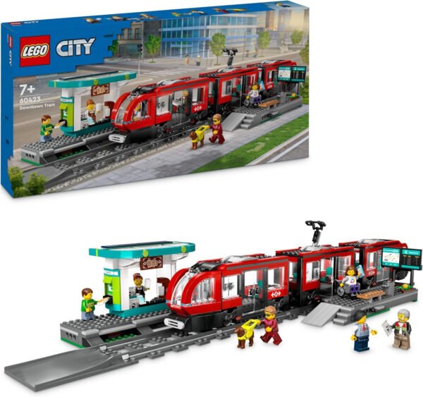 LEGO CITY TRAM E FERMATA DEL TRAM 60423