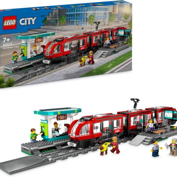 LEGO CITY TRAM E FERMATA DEL TRAM 60423