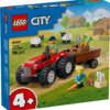LEGO CITY TRATTORE AGRICOLO ROSSO CON
RIMORCHIO E PECORE 60461