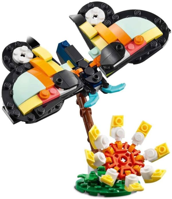 Lego creator animali selvatici tucano tropicale 31173