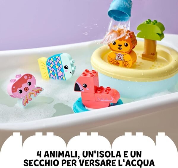 LEGO DUPLO BAGNETTO ISOLA ANIMALI GALLEG.10966