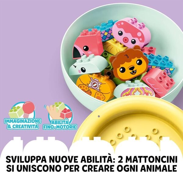 LEGO DUPLO BAGNETTO ISOLA ANIMALI GALLEG.10966