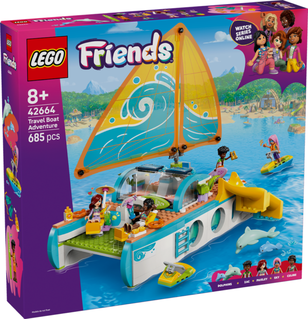 LEGO FRIENDS AVVENTURA SUL CATAMARANO 42664