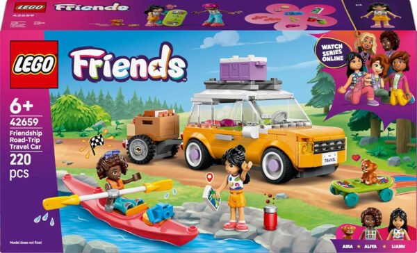 LEGO FRIENDS VIAGGIO IN AUTO CON IL CUCCIOLO 42659