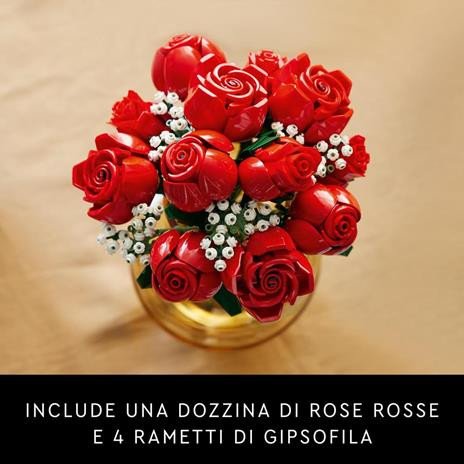 LEGO ICONS BOTANICALS BOUQUET ROSE 10328