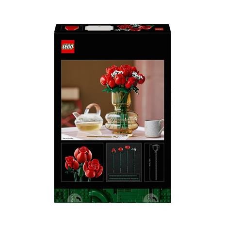 LEGO ICONS BOTANICALS BOUQUET ROSE 10328