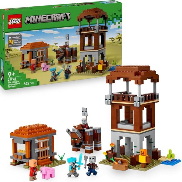 LEGO MINECRAFT AVAMPOSTO SACCHEGG.PREDONE 21278