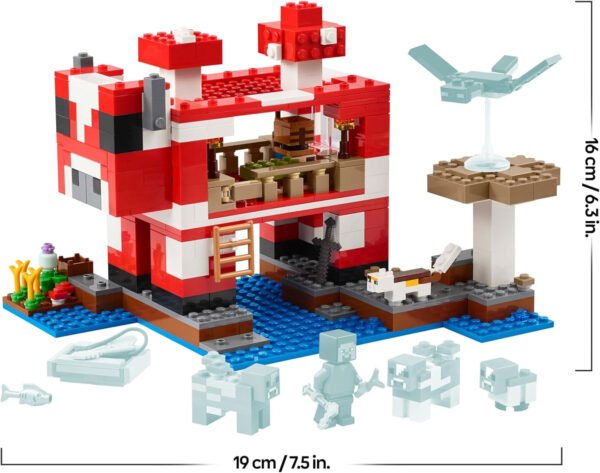 LEGO MINECRAFT LA CASA DEL MOOSHROOM 21270