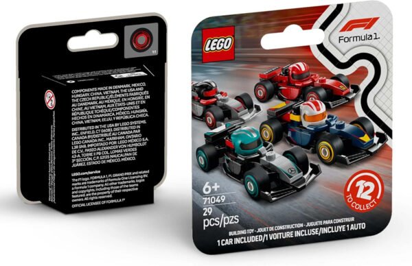 LEGO MINIFIGURES MONOPOSTO F1