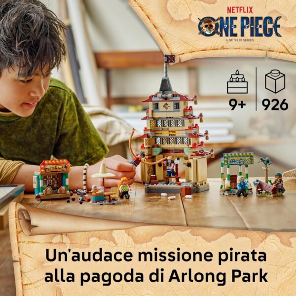 LEGO One Piece (75638). Battaglia ad Arlong park