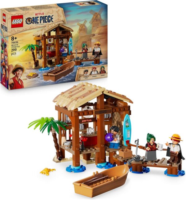 LEGO ONE PIECE CAPANNA VILLAGGIO FOOSHA 75636