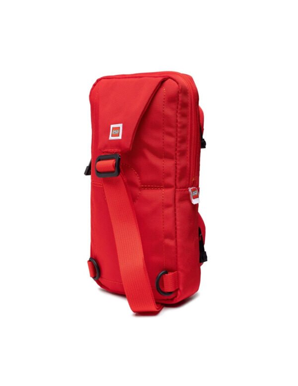 LEGO - Sling Bag Brick 1 x 2 - ROSSO - 25x13x5 cm.