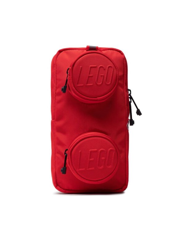 LEGO - Sling Bag Brick 1 x 2 - ROSSO - 25x13x5 cm.