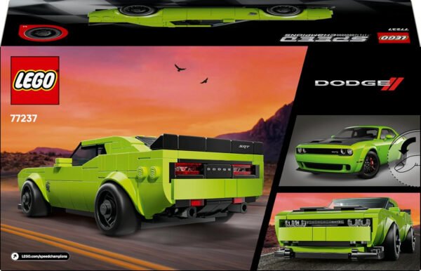 LEGO SPEED CHAMPIONS SPORTS CAR DODGE CHALLENGER SRT HELLCAT 77237