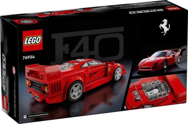 LEGO SPEED CHAMPIONS SUPERCAR FERRARI F40 76934