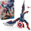 LEGO SUPER HEROES ACTION FIGURES CAPITAN AMERICA 76296