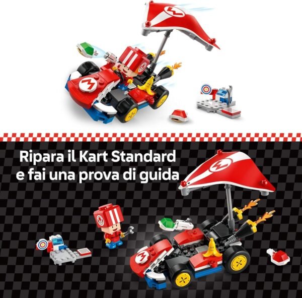 Lego super mario kart kart standard 72032