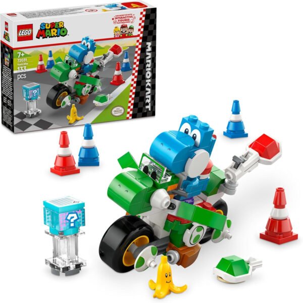 Lego super mario kart moto yoshi 72031